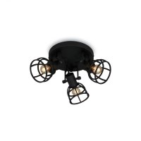 BRILONER Bodov� sv�tidlo pr. 23 cm 3x E14 25W �ern� BRILO 2669-035