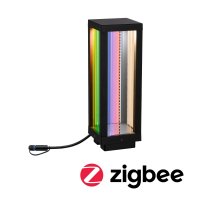 PAULMANN Plug & Shine lucerna Smart Home Zigbee klasick� samostatn� sv�tidlo IP44 RGBW 2W antracit 947.53
