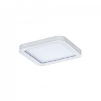 LED Stropn� z�pustn� bodov� sv�tidlo AZzardo Slim 9 Square 3000K IP44 white AZ2830 6W 500lm 3000K IP44 9cm �tvercov� b�l�