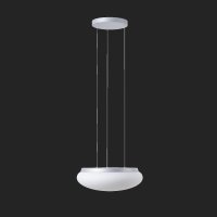 OSMONT ARA67990 ARAKIS LE3 z�v�sn� sklen�n� sv�tidlo st��brn� / b�l� IP40 4000 K 27W LED