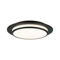 PAULMANN LED stropn� sv�tidlo 3-krokov�-stm�vateln� Egron 2700K 230V 16W stm�vateln� �ern� mat