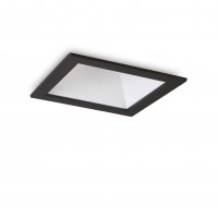 LED Z�pustn� bodov� sv�tidlo Ideal Lux Game Square Black White 192406 11W 850lm 3000K IP20 hranat� �erno-b�l�