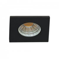 LED Stropn� podhledov� sv�tidlo AZzardo Fill 5W S 3000K black AZ3379 5W 425lm 3000K IP20 4,5cm hranat� �ern�