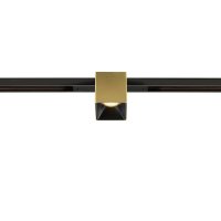 BIG WHITE (SLV) FIX-IT! 48V, DALI, hranat�, standardn� li�ta, spot, 3000 K, 6,6 W, 36�, zlat� / �ern� 1008975