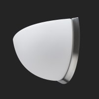 OSMONT NEL59963 NELA DL3 n�st�nn� sklen�n� sv�tidlo nerez brou�en� / b�l� IP43 4000 K 15W LED