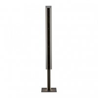 JUST LIGHT Kolekce Sch�ner Wohnen LED stojac� sv�tidlo LENA, �ern�, ���rov� se stm�va�em, pam� 3000K