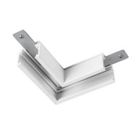 BIG WHITE (SLV) L-spojka mechanick� 48 V TRACK, pro n�stavbovou li�tu standard, vlevo, b�l� 1006576