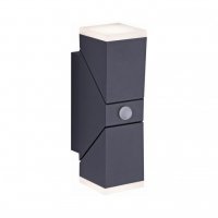 PAUL NEUHAUS LED n�st�nn� sv�tidlo v barv� antracitu v jednoduch�m designu s kryt�m IP54 2700K