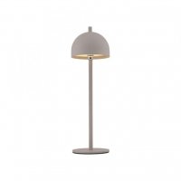 JUST LIGHT Kolekce Sch�ner Wohnen LED bateriov� stoln� sv�tidlo BELLIES, p�skov� barva, nab�jec�, USB 3000K