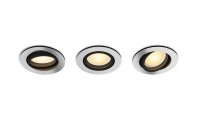 Philips Hue WA Milliskin z�pustn� LED sv�tidlo 3xGU10 4,2W 400lm 2200-6500K 9cm kulat� IP20, hlin�k