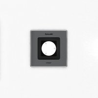 Artemide Ego Flat 90 downlight �tverec 24d 3000K Inox IK10 T42012FLW00