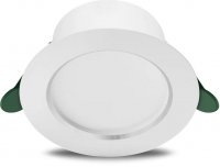 Philips DIAMOND Cut Ultra Efficient podhledové LED svítidlo 2,2W 345lm 3000K 10,5cm kulaté IP20, bílé Philips DIAMOND Cut Ultra Efficient podhledové LED svítidlo 2,2W 345lm 3000K 10,5cm kulaté IP20, bílé