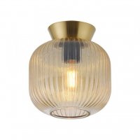 JUST LIGHT Kolekce Sch�ner Wohnen stropn� sv�tidlo NAMI, jantar, E27 vhodn� pro LED ��rovky