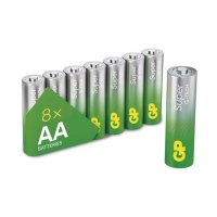 EMOS Alkalick� baterie GP Super AA (LR6), 8 ks B01218