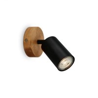 BRILONER Bodov� sv�tidlo pr. 9 cm 1xGU10 max. 9W �ern� BRILO 2922-015