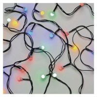 EMOS LED v�no�n� cherry �et�z � kuli�ky, 48 m, venkovn� i vnit�n�, multicolor, �asova� D5AM07