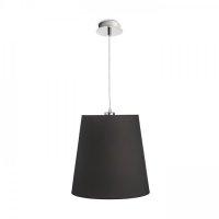 RENDL ASPRO z�v�sn� �ern� chrom 230V E27 42W R10507