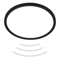 BRILONER Move LED stropn� sv�tidlo IP44, p��m� a nep��m� osv�tlen�, pohybov� �idlo, �ern� 7525415