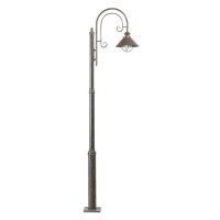 FARO N�UTICA sloupkov� lampa, rezav�, 1L