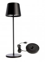 Deko-Light nabíjecí svítidlo - sada Canis černá + nabíjecí základna 620200 Deko-Light nabíjecí svítidlo - sada Canis černá + nabíjecí základna 620200