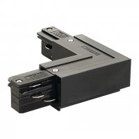 BIG WHITE SPOJKA L, pro vysokonap�ovou 3f�zovou n�stavnou p��pojnici EUTRAC zem� vn�j��, �ern� 145670