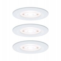 PAULMANN LED vestavn� sv�tidlo Nova GU10 Flat nev�klopn� IP44 3x4,9W 230V 4000K b�l� mat