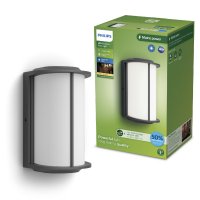 Philips Reese UltraEfficient venkovní nástěnné LED svítidlo 4,3W 800lm 2700K IP44, antracitové Philips Reese UltraEfficient venkovní nástěnné LED svítidlo 4,3W 800lm 2700K IP44, antracitové
