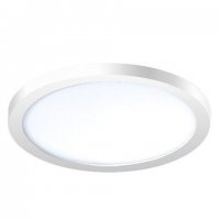 LED Stropn� z�pustn� bodov� sv�tidlo AZzardo Slim 15 Round 3000K IP44 white AZ2839 12W 1000lm 3000K IP44 14,5cm kulat� b�l�