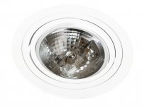 AZzardo STAN podhledov� sv�tidlo 1x ES111 50W bez zdroje 19cm kulat� IP20, b�l�