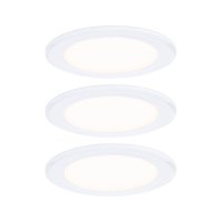 PAULMANN LED vestavná nábytková svítidla 3ks sada kruhové 65mm 3x2,5W 230/12V 3000K bílá PAULMANN LED vestavná nábytková svítidla 3ks sada kruhové 65mm 3x2,5W 230/12V 3000K bílá