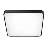 LED Stropn� p�isazen� sv�tidlo AZzardo Quadro 50 LED CCT black AZ2759 60W 5600lm 3000K-6500K IP20 �ern� stm�vateln� s d�lkov�m ovlada�em