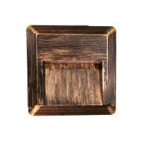 ACA Lighting LED venkovní nástěnné svítidlo hranaté rezavá 230V AC IP65 1.5W 3000K 100LM RA80 SLIM52NR ACA Lighting LED venkovní nástěnné svítidlo hranaté rezavá 230V AC IP65 1.5W 3000K 100LM RA80 SLIM52NR