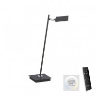 PAUL NEUHAUS PURE MIRA LED stoln� lampa �ern�, stm�vateln�, na psac� st�l 2700-5000K