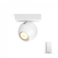 Hue White Ambiance Bodov� sv�tidlo Philips Buckram BT 50471/31/P6 LED GU10 1x5W 350lm 2200-6500K 230V, b�l� s d�lkov�m ovlada�em a Bluetooth