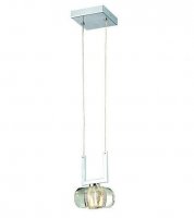 AZzardo RUBIC z�v�sn� sv�tidlo 1x G9 40W bez zdroje IP20, chrom/k�i���l