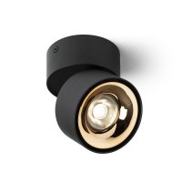 RENDL ALBANO přisazená černá/zlatá 230V LED 5W 3000K R14426 RENDL ALBANO přisazená černá/zlatá 230V LED 5W 3000K R14426