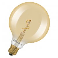 LEDVANCE Vintage 1906 Globe 125 Spiral Filament 1.8W 822 Gold E27 4099854551987