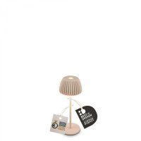 BRILONER Riffle Nano stoln� lampi�ka - 1,5W, 130lm, nab�jec�, LED, stm�vateln�, dotykov� vyp�na�, German design Award Winner 2025, b�ov� 7581011