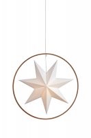 Markslöjd Speranza vánoční hnědá závěsná hvězda Markslöjd Speranza vánoční hnědá závěsná hvězda