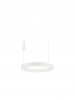 NOVA LUCE z�v�sn� sv�tidlo MORBIDO b�l� hlin�k a akryl LED 60W 230V 2700K - 4000K IP20 v�. d�lkov�ho ovl�d�n� stm�vateln� Tuya 9345641