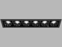 LED2 2560853D Zápustné svítidlo RIVA MAXI 6, B DALI/PUSH 30W 3000K/3500K/4000K UGR černá LED2 2560853D Zápustné svítidlo RIVA MAXI 6, B DALI/PUSH 30W 3000K/3500K/4000K UGR černá