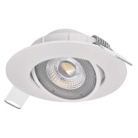 EMOS LED bodové svítidlo Exclusive bílé 5W neutrální bílá 1540115570 EMOS LED bodové svítidlo Exclusive bílé 5W neutrální bílá 1540115570