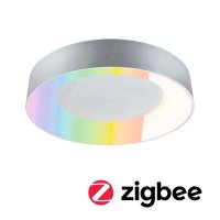 PAULMANN LED stropn� sv�tidlo Smart Home Zigbee 3.0 Casca IP44 RGBW+ 230V 20W hlin�k mat