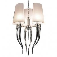 Z�v�sn� sv�tidlo AZzardo Diablo 3 Big white AZ1232 E14 6x11W IP20 60cm b�l�