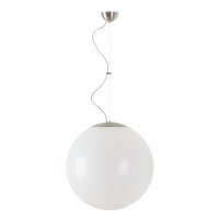 OSMONT ISI63574 ISIS L4 PM z�v�sn� plastov� sv�tidlo kart��ovan� nerez / b�l� IP40 40W E27 HF