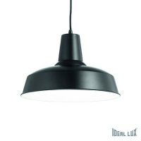Ideal Lux MOBY SP1 NERO SVÍTIDLO ZÁVĚSNÉ 093659 Ideal Lux MOBY SP1 NERO SVÍTIDLO ZÁVĚSNÉ 093659