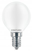 CENTURY FILAMENT LED INCANTO SATEN SFERA 6W E14 4000K DIM