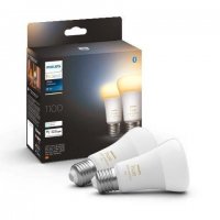 Hue Bluetooth LED White Ambiance set 2ks ��rovek Philips 8719514291256 E27 A60 8W 1100lm 2200-6500K stm�vateln�