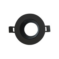 ACA Lighting zapu�t�n� sv�tidlo GU10 �ern� hlin�k GLGU1BB