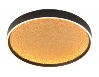 GeeTi Stropn� sv�tidlo Bormes 60W 6000lm 3000K �ern� / zlat�